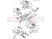 38 - FOOTREST - Suzuki GSX750ES / GSX750EF / GSX750E E (1984)