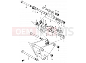 77 - CUSHION LEVER (MODEL E) - Suzuki GSX750ES / GSX750EF / GSX750E E (1984)