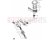 85 - REAR MASTER CYLINDER (MODEL E) - Suzuki GSX750ES / GSX750EF / GSX750E E (1984)