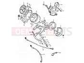 SUZUKI GT250 X (1999) 15 - SPEEDOMETER - TACHOMETER (MODEL N)