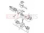 SUZUKI GT250E N (1992) 4 - CRANKSHAFT