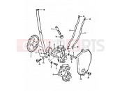 SUZUKI GT250E N (1992) 8 - OIL PUMP