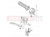 SUZUKI GT250E N (1992) 67 - RIGHT HANDLE SWITCH (MODEL N)