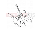 SUZUKI GT250E N (1992) 76 - REAR SWINGING ARM