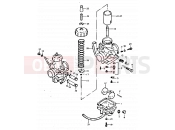 SUZUKI GT250E X (1999) 5 - CARBURETOR