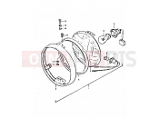 SUZUKI GT250E X (1999) 18 - HEADLAMP (E02)