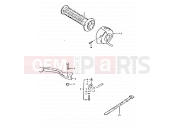 SUZUKI GT250E X (1999) 68 - RIGHT HANDLE SWITCH (MODEL X)