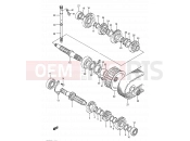 SUZUKI LS650 M (1991) Savage (E03,E28,E33) 15 - TRANSMISSION