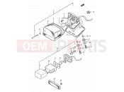 SUZUKI LS650 M (1991) Savage (E03,E28,E33) 24 - REAR COMBINATION LAMP