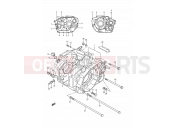 3 - CRANKCASE - Suzuki LS650 P (1993) Savage (E03,E28,E33)
