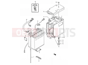 19 - BATTERY - Suzuki LS650 P (1993) Savage (E03,E28,E33)