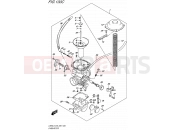 130C - CARBURETOR (LS650L5 E33) - Suzuki LS650 L5 (2015) Savage (E03,E28,E33)