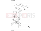 427A - EVAP SYSTEM (LS650L5 E33) - Suzuki LS650 L5 (2015) Savage (E03,E28,E33)