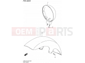 460A - FRONT FENDER - Suzuki LS650 L5 (2015) Savage (E03,E28,E33)