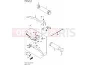 467A - HANDLE LEVER - Suzuki LS650 L5 (2015) Savage (E03,E28,E33)