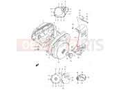 SUZUKI LS650P T (1996) Savage (E03,E28,E33) 4 - CRANKCASE COVER