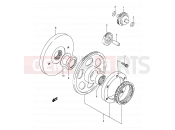 SUZUKI LS650P T (1996) Savage (E03,E28,E33) 7 - STARTER CLUTCH