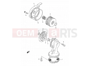 SUZUKI LS650P T (1996) Savage (E03,E28,E33) 13 - OIL PUMP