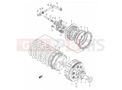 SUZUKI LS650P T (1996) Savage (E03,E28,E33) 14 - CLUTCH
