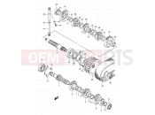 SUZUKI LS650P T (1996) Savage (E03,E28,E33) 15 - TRANSMISSION