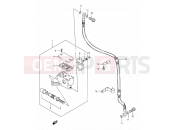 SUZUKI LS650P T (1996) Savage (E03,E28,E33) 45 - FRONT MASTER CYLINDER