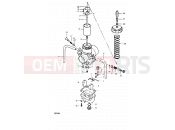 SUZUKI PE250 X (1999) 5 - CARBURETOR