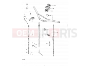 SUZUKI PE250 X (1999) 45 - HANDLEBAR