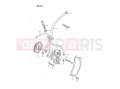 SUZUKI PV50 X (1999) 10 - OIL PUMP (E16,E43,MODEL R E15,P15)