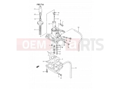 7A - CARBURETOR (E16) - Suzuki PV50 H (1987)