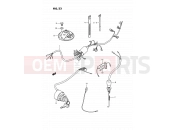23 - WIRING HARNESS - Suzuki PV50 H (1987)