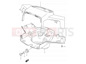 32 - HANDLE COVER (MODEL M) - Suzuki RC50 M (1991)