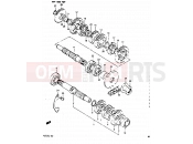 12 - TRANSMISSION - Suzuki RG125A / RG125B J (1988) Gamma
