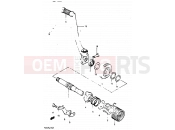 14 - KICK STARTER - Suzuki RG125A / RG125B J (1988) Gamma