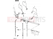 42 - HANDLEBAR - Suzuki RG125A / RG125B J (1988) Gamma