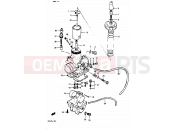 SUZUKI RG125C G (1986) Gamma 5 - CARBURETOR