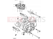 SUZUKI RG125C H (1987) Gamma 2 - CRANKCASE