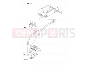 SUZUKI RM125 M (1991) (E02,E04,E24) 8B - MUFFLER (MODEL M)