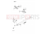 SUZUKI RM125 M (1991) (E02,E04,E24) 17 - STAND - FOOTREST