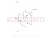 SUZUKI RM125 M (1991) (E02,E04,E24) 38 - FRONT NUMBER PLATE