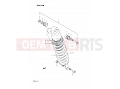 SUZUKI RM125 M (1991) (E02,E04,E24) 32B - SHOCK ABSORBER (MODEL M)