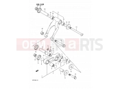 SUZUKI RM125 M (1991) (E02,E04,E24) 33B - CUSHION LEVER (MODEL M)