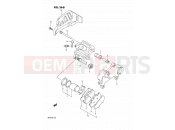 SUZUKI RM125 M (1991) (E02,E04,E24) 36B - REAR CALIPERS (MODEL M)