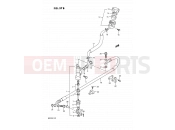 SUZUKI RM125 M (1991) (E02,E04,E24) 37B - REAR MASTER CYLINDER (MODEL M)