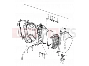 SUZUKI RM250 D (1983) 6 - AIR CLEANER