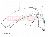 SUZUKI RM250 D (1983) 29 - FRONT FENDER