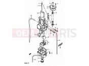 SUZUKI RM250 K (1989) (E02,E04,E24) 6 - CARBURETOR