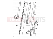 SUZUKI RM250 L (1990) (E02,E04,E24) 22A - FRONT DAMPER (MODEL L)