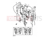 SUZUKI RM250 M (1991) (E02,E04,E24) 9A - RADIATOR (MODEL M/N)