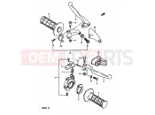 SUZUKI RM250 M (1991) (E02,E04,E24) 27 - HANDLE SWITCH (MODEL K/L/M)