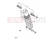 SUZUKI RM250 M (1991) (E02,E04,E24) 32B - SHOCK ABSORBER (MODEL M)
